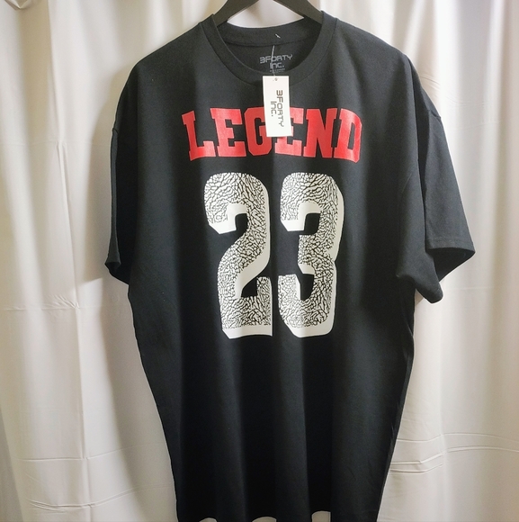 .. HOLIDAY SALE!.BRAND NEW W/TAG'S,  THE LEGEND 23 , 2XL - Picture 3 of 3